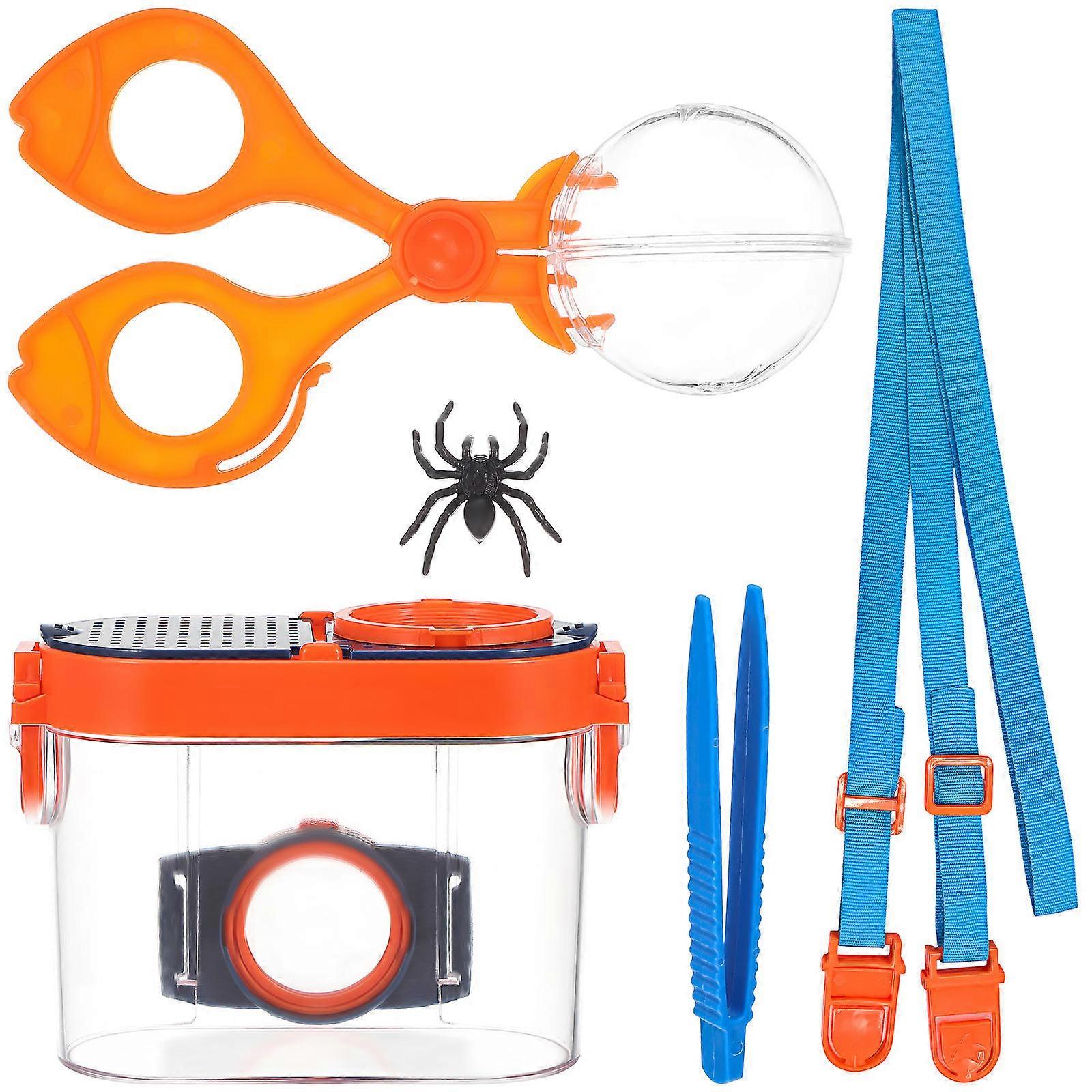 Insect Breeding Box Magnifier for Storage Use 1Set