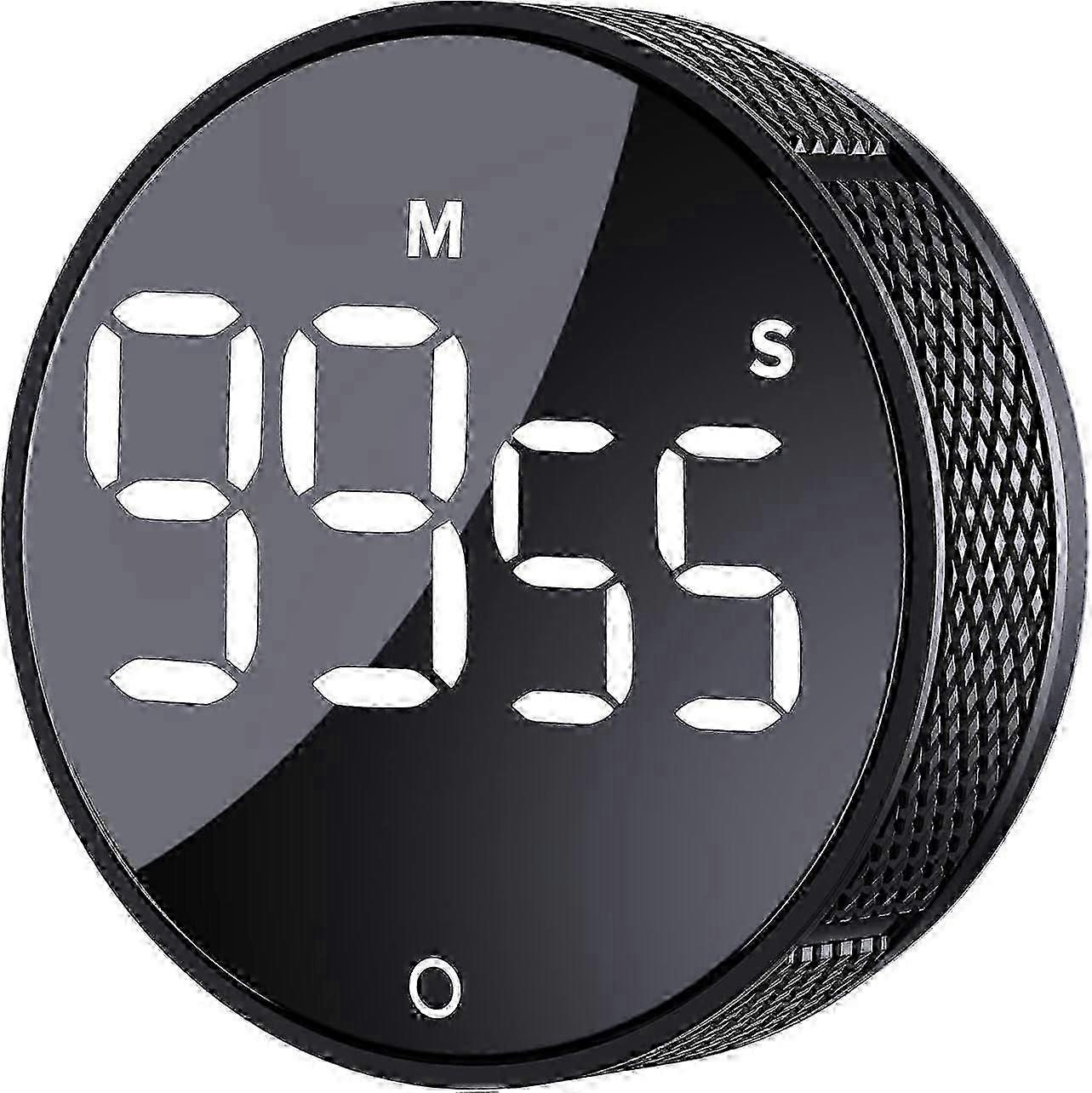 Digital Kitchen Timer, Visual Timer Large LED Display Magnetic Timer for Classroom Cooking Fitness Baking Learning Teaching