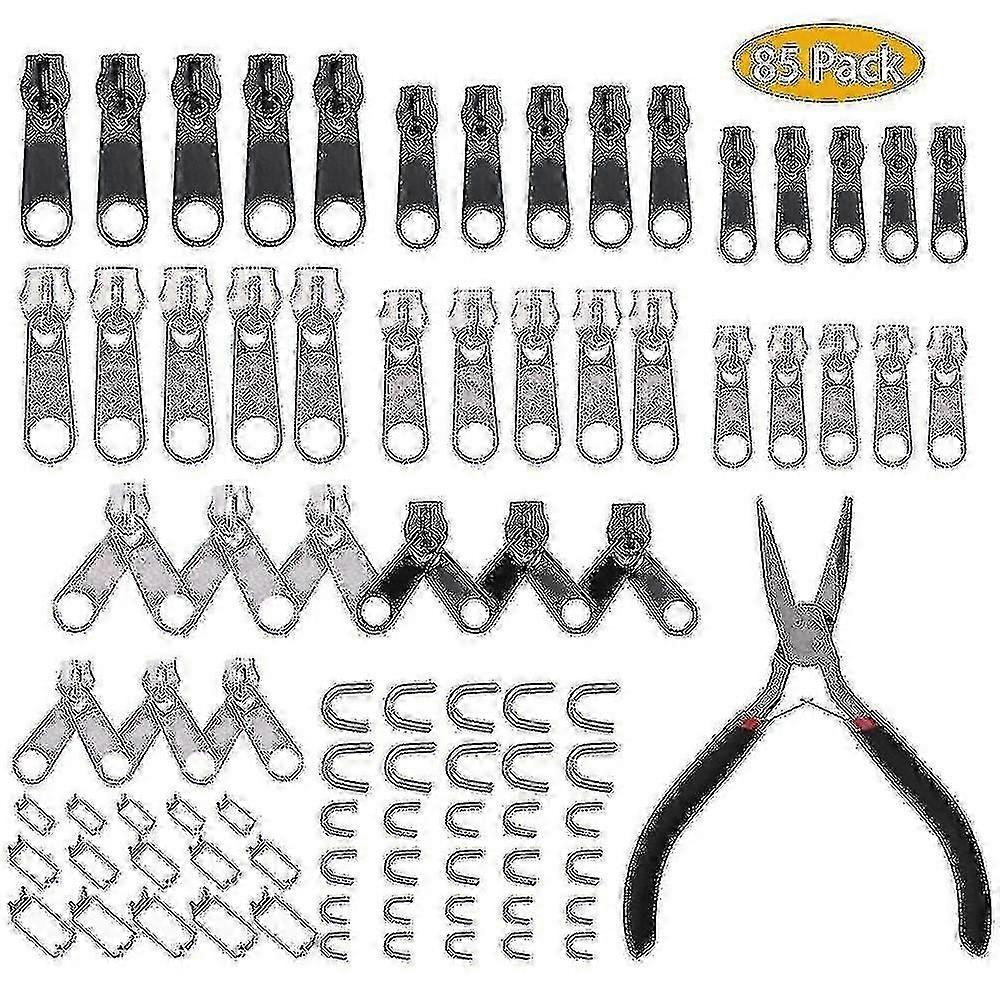 Zipper Repair Kit With Replacement Zippers
