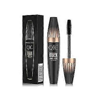 Volym Svart Mascara Vattentät, Volymgivande och Lätt Mascara, Mascara för Voluminösa, Intensiva Svarta Ögonfransar utan Tyngd