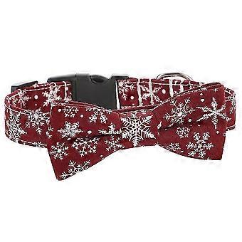 Elegant Adjustable Soft Bowtie Pet Collar