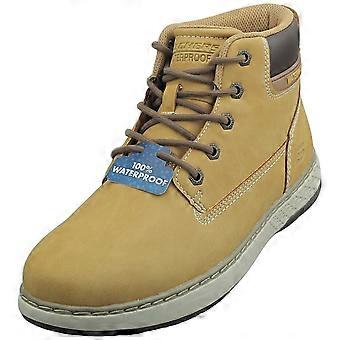Skechers Garlan Deno Wasserdichte Herren-Freizeitstiefel in Weizen