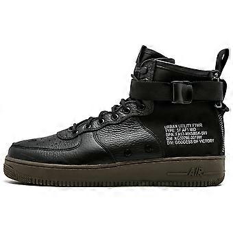 Nike Sf Air Force 1 Mid Black Dark Hazel 917753-002