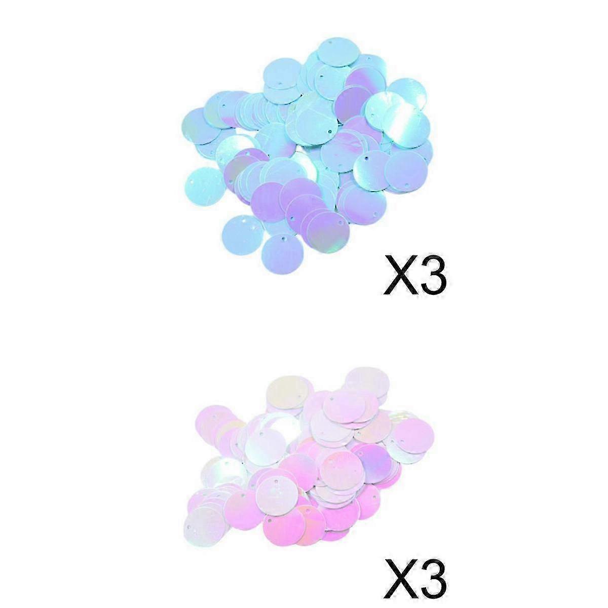 Flat Round 16mm Sequins 780pcs Loose Sequins Compatible with The