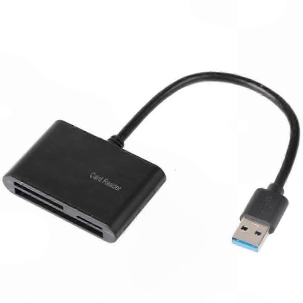 USB SD Card Reader Writer & Compact Flash Adapter Compatible with SD/TF/Micro Cards for Windows QWE