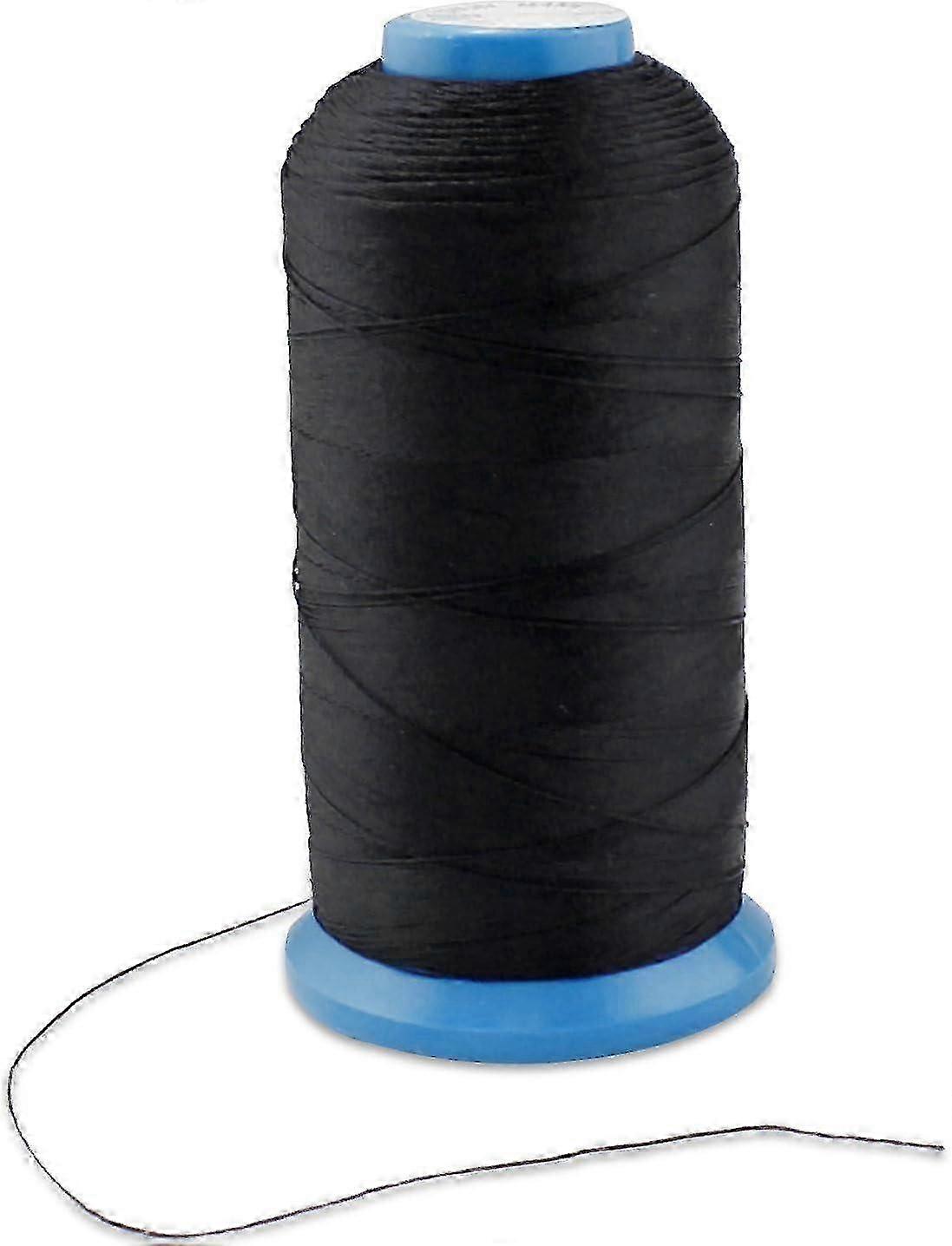Heavy Duty Nylon Overlock Sewing Machine Thread (Black)