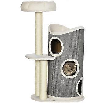 Krabpaal - Kattenkrabpaal - Kattenboom - Krabton - Krabmeubel - Met Speeltunnel