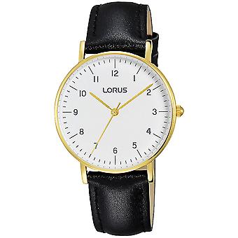 Lorus Pair Quartz Analog Women Watch with Cowhide Bracelet RH804CX9