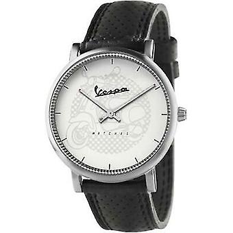 Vespa classy watch for Men Analog Quartz with synthetic leather bracelet VA01CLS-SS01CP
