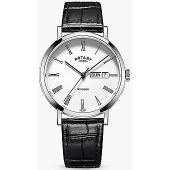 Windsor reloj para Hombre Analógico de Cuarzo con brazalete de Piel de vaca GS05300/01