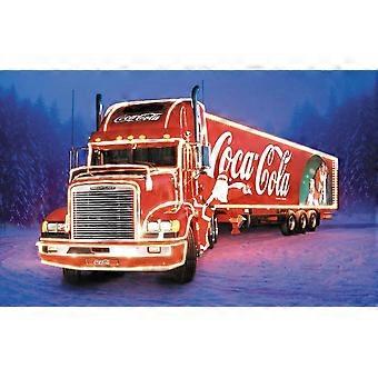 Coca-Cola - Natal - Caminhão 1 Papai Noel Quebra-cabeças Divertidos 597
