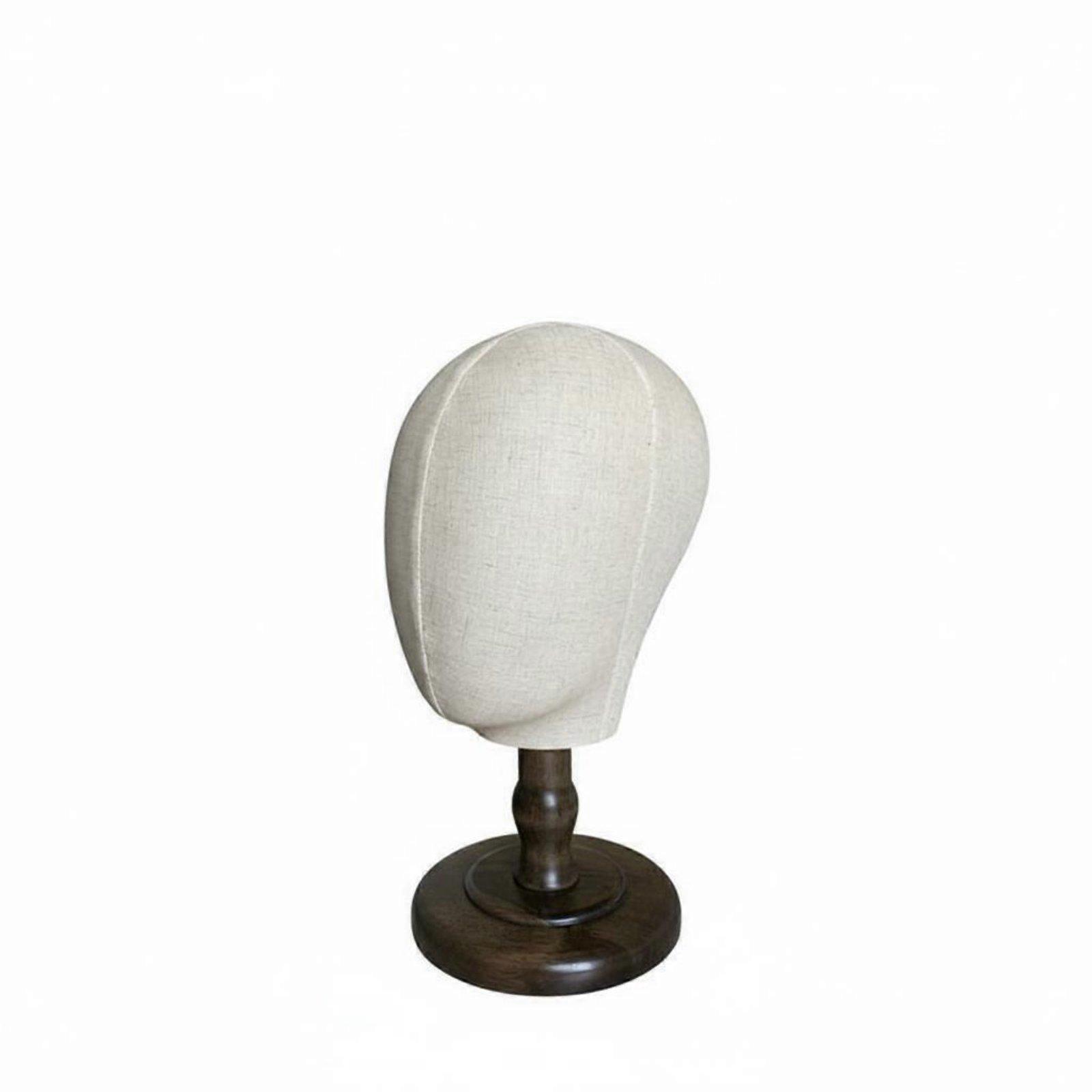 Mannequin Head Display Versatile Tabletop Head Form Dome-Shaped Top Tabletop
