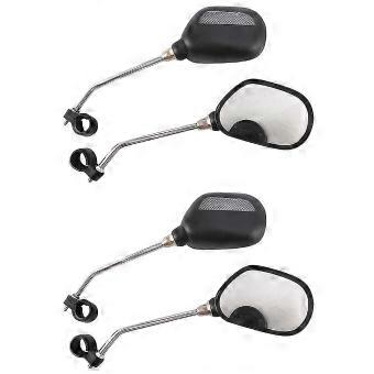 2 Pair Bike Mirror 360 Rotation Wide Angle Rearview Mirror Compatible with Bicycle Cycling Handlebar
