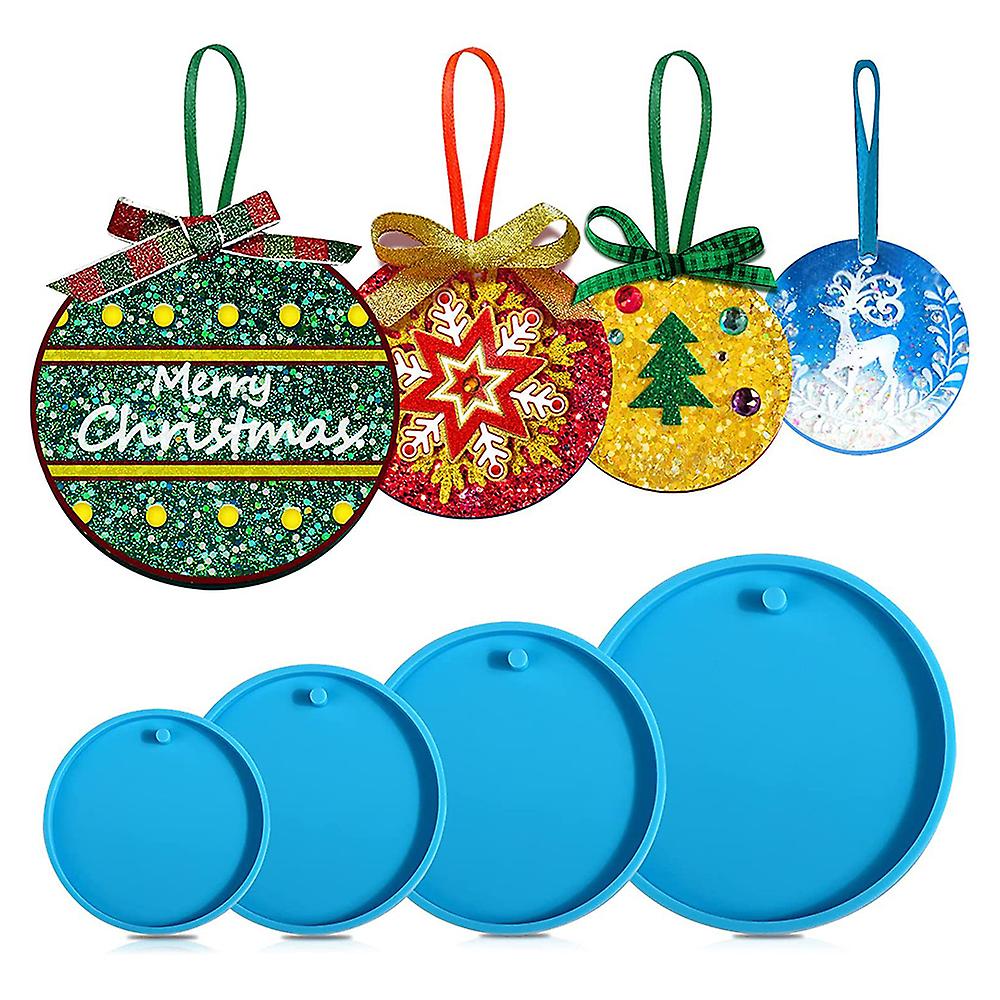 Christmas Ornaments Silicone Moulds With Flexible Silicone Material Stencil