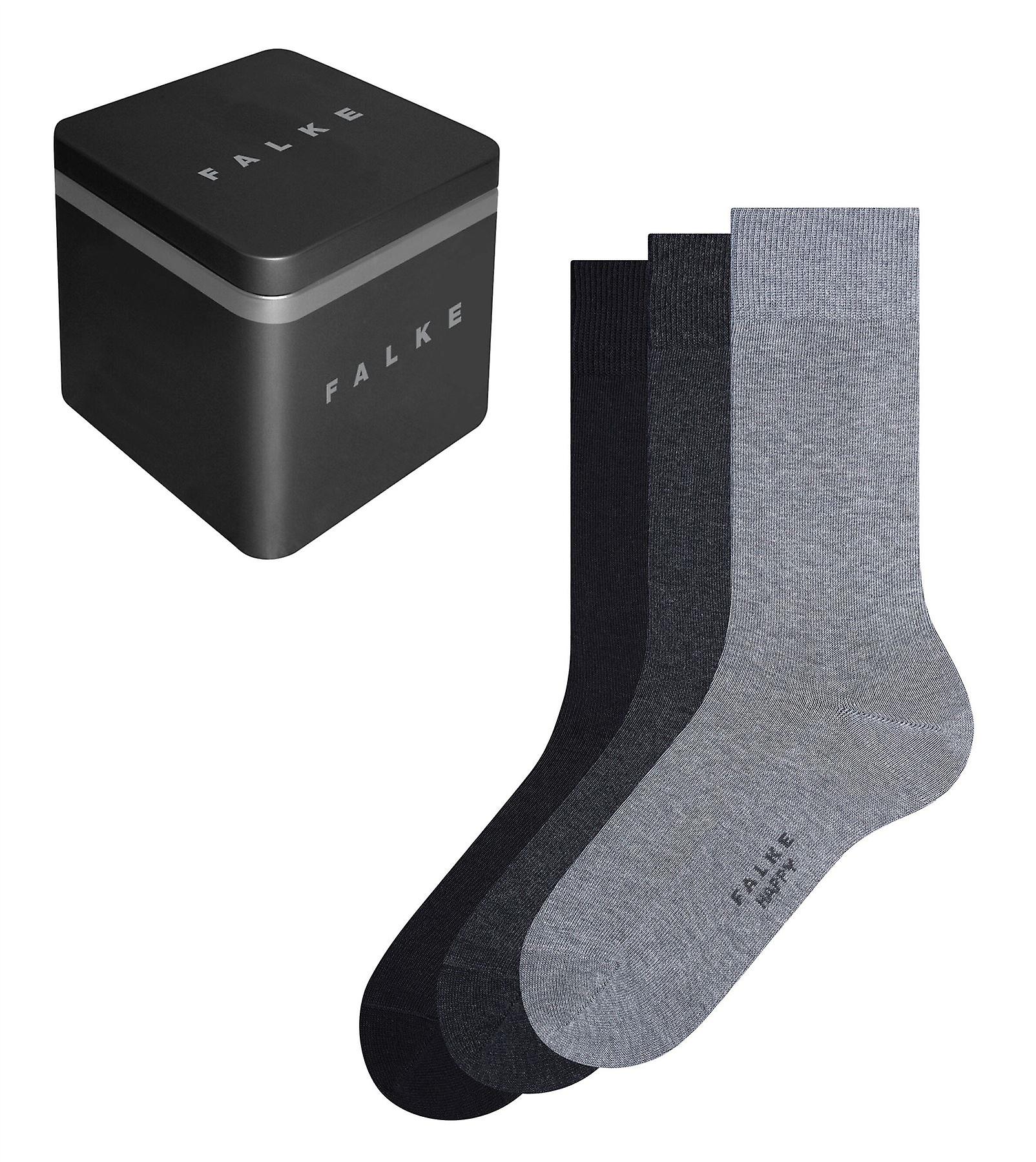 Falke Happy Box 3-Pack Socks - Sortiment/Black/Grey