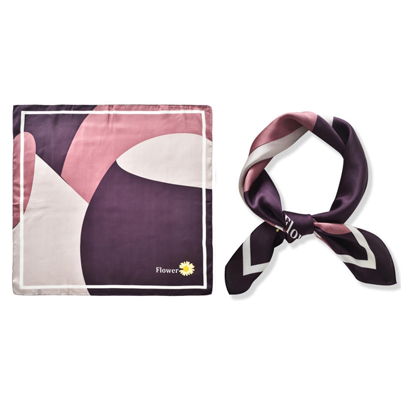 Women's Silk Scarf Multipurpose Thin Neckerchief Stylish All-matche Headband