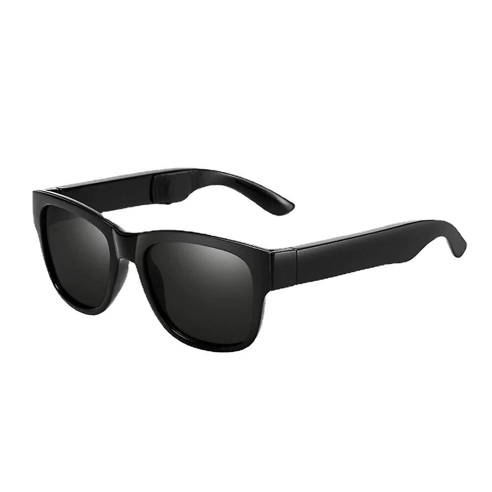 Unisex Bluetooth Headset Glasses With Anti-blue Light And Touch Control For Outdoor Riding