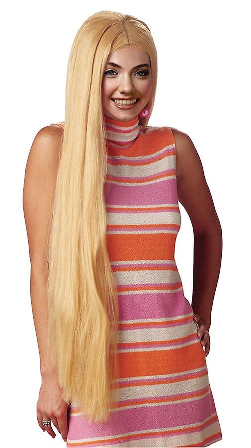 36 Inch Long Blonde Wig For Adults