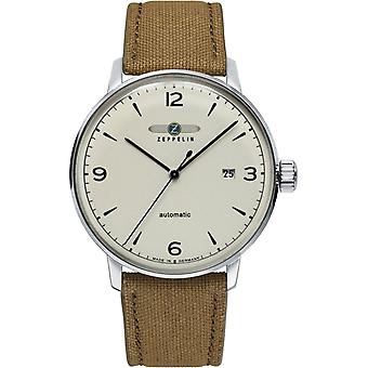Zeppelin lz129 hindenburg Analog Man Watch Automatic with Plastic Bracelet 8064-5n