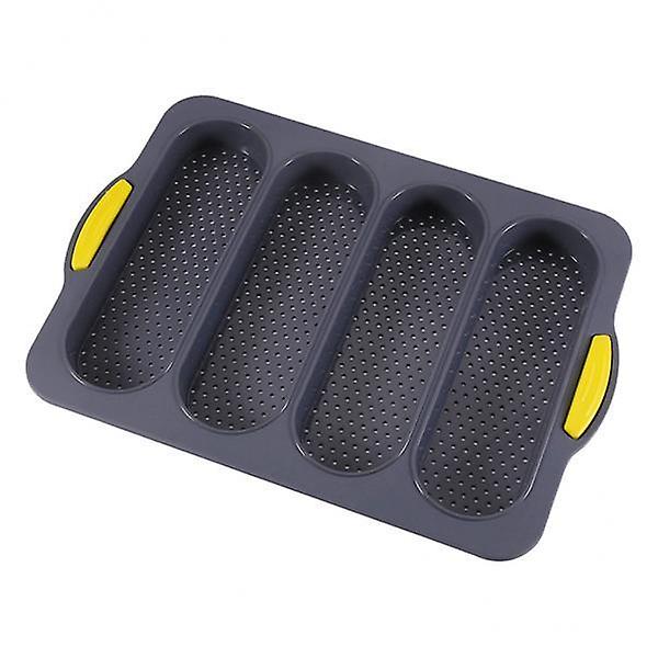 2xFrench Bread Baking Nonstick Perforated Loaf Pan Loaf Bake Mold