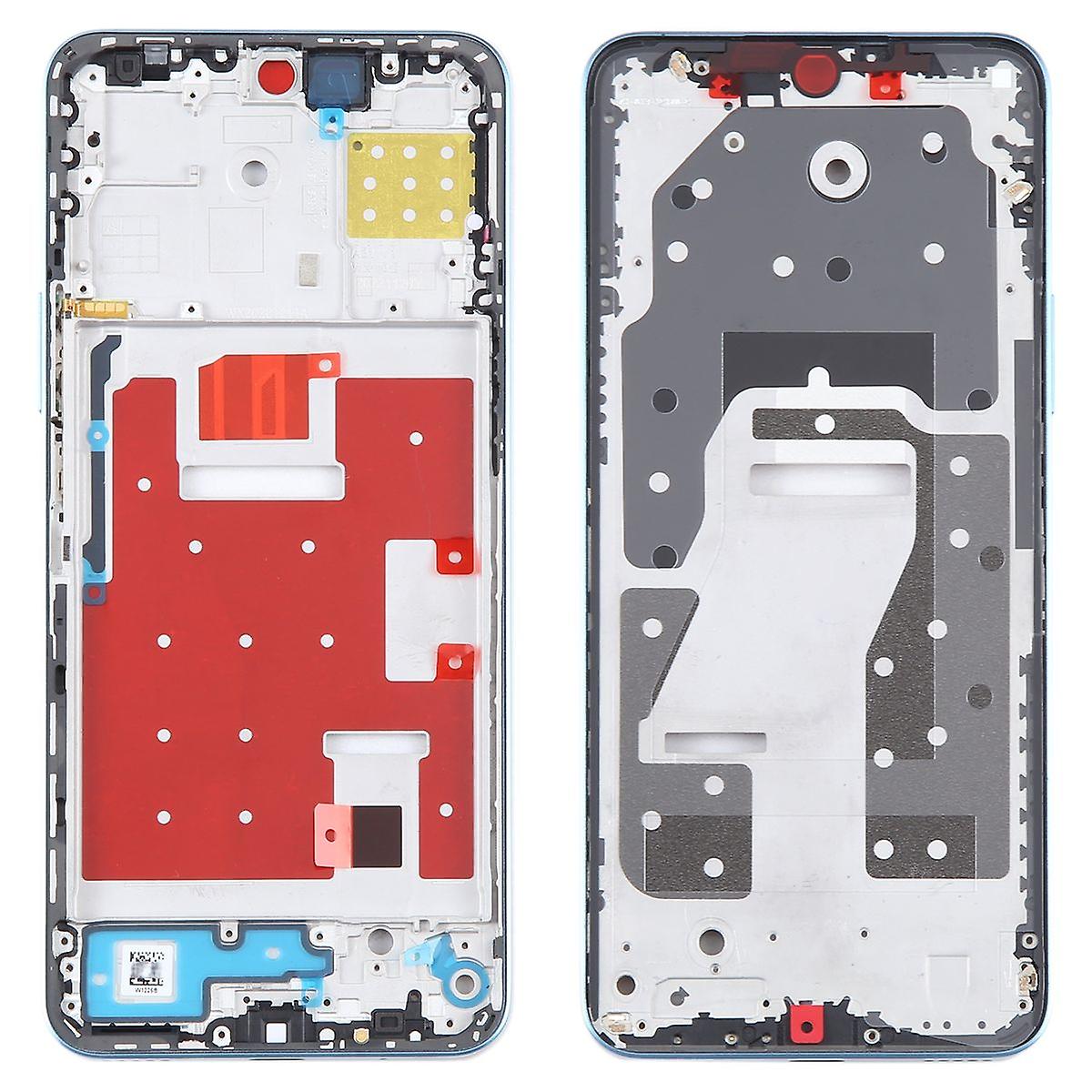 LCD Frame Frame Bezel for Honor X8a Spare Part Repair Blue