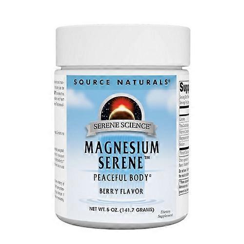 Source Naturals Magnesium Serene, Berry Flavor 5 oz (Pack of 2)