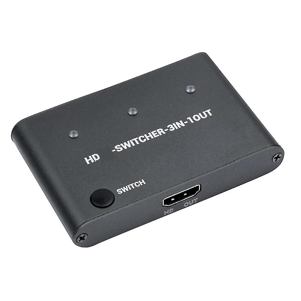 Three-way -compatible Switcher 4k Hd Display Video Converter Three Into One Out