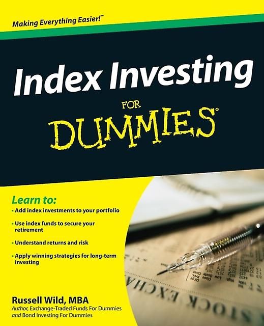 Index Investing For Dummies by Russell Wild Paperback Book