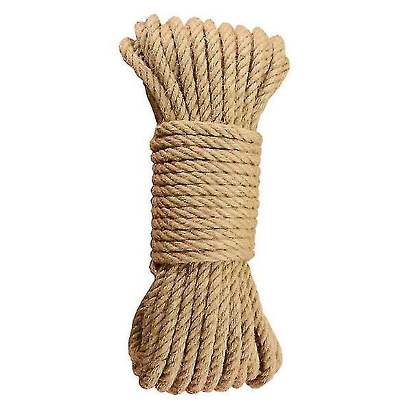 1pc 25m Hemp Rope Decor Diy Retro Lamp Ornament Cat Scratching Sisal Hemp Rope