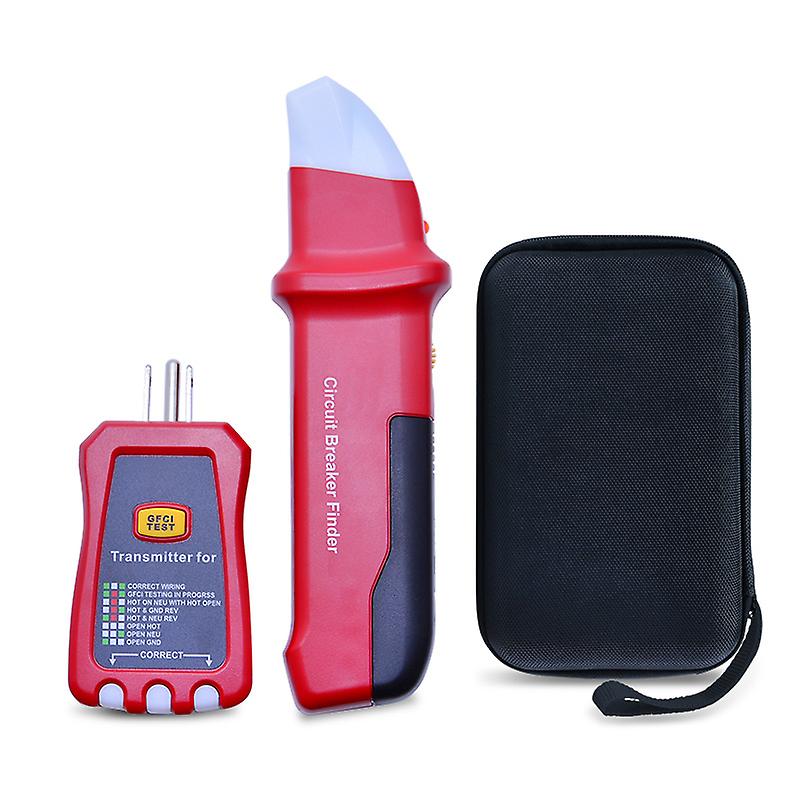Xin Tester 90-120v Digital Ac Circuit Breaker Finder Socket Tester Gfci Outlet Receptacle Diagnostic With Led Indicator