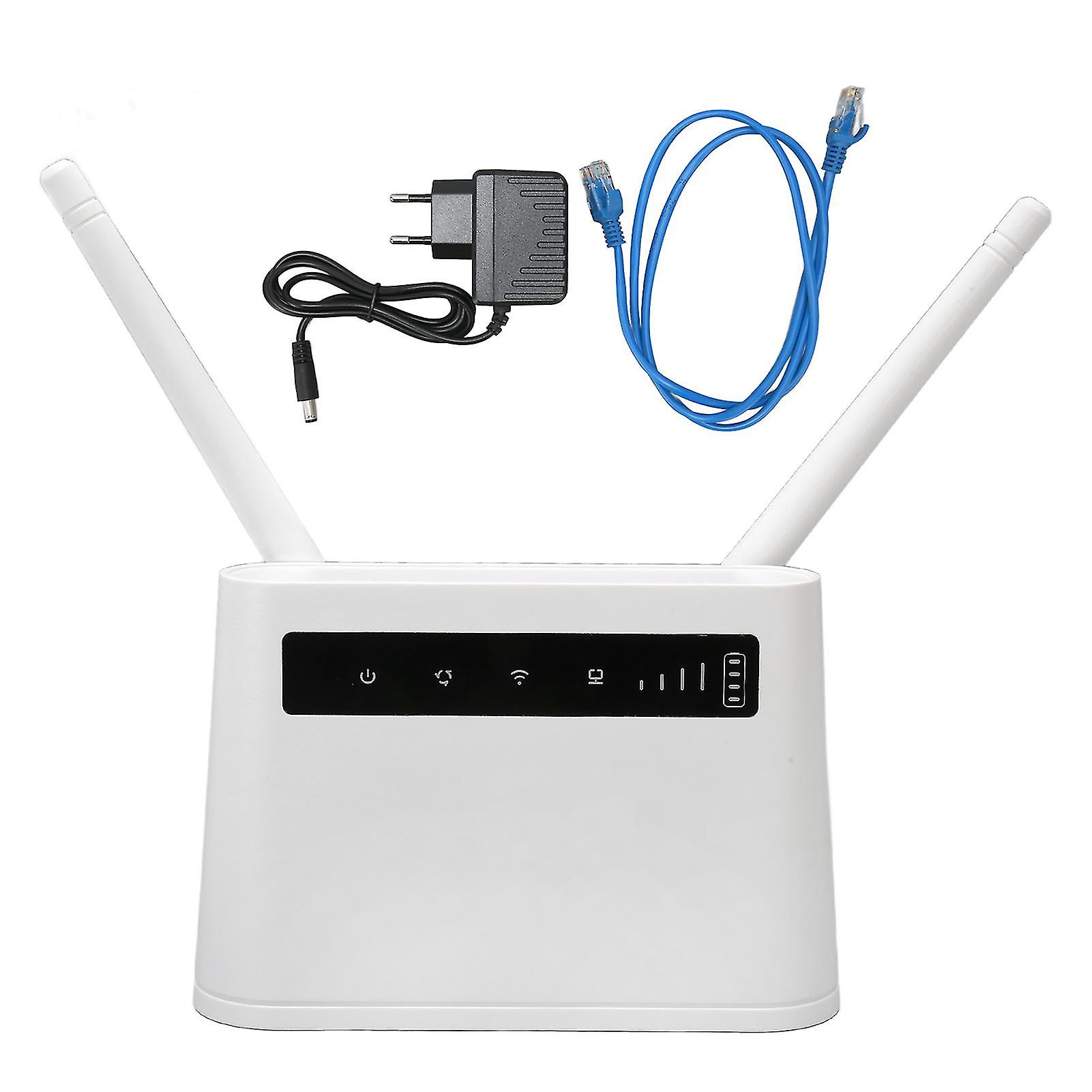 4G WiFi Router, High Speed Connection with Enhanced Quality for Portable Use (Compact and Small Size)