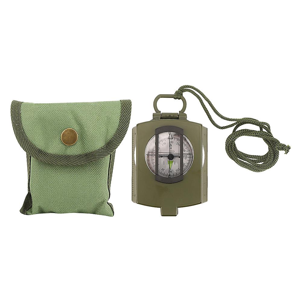 Precision Compass For Outdoor Enthusiasts, Military-Grade Construction Ensures Reliability In All Conditions, Fluorescent Display For Night Navigation