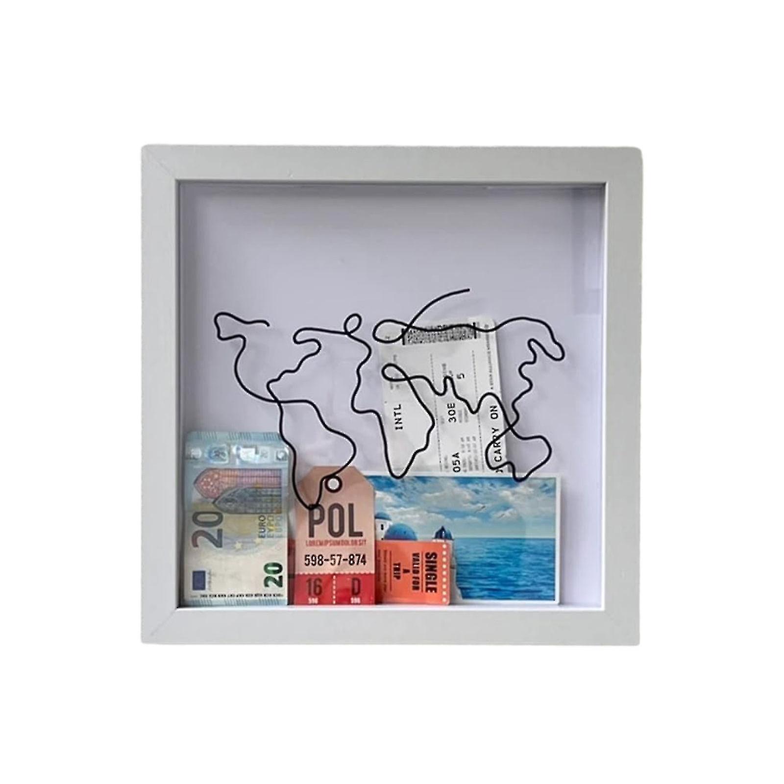Adventure Archive Box Travel Adventure Archive Box Travel Memory Box, 100% Nuovo