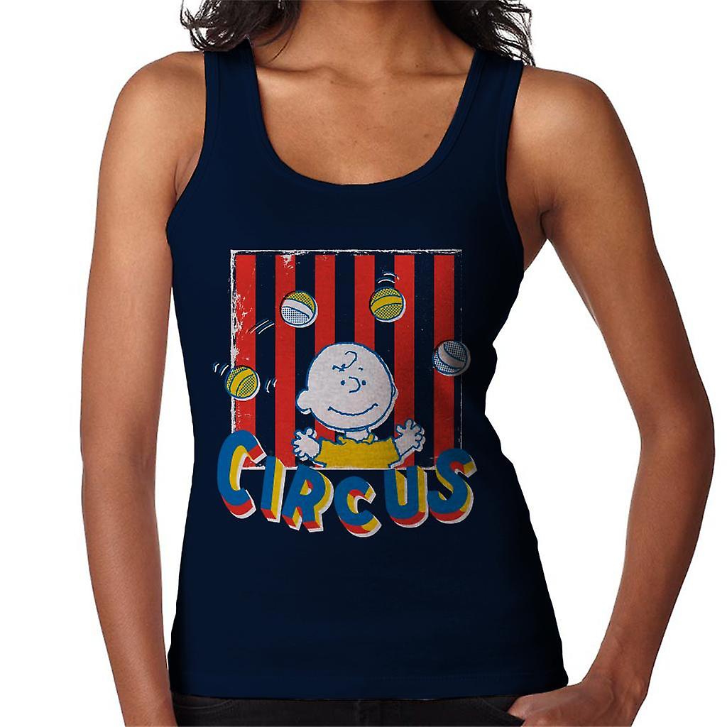 Peanuts Circus Juggling Charlie Brown Women's Vest