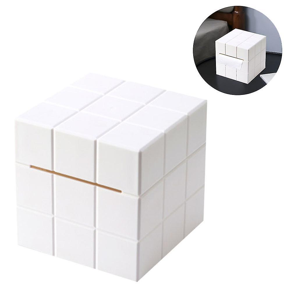 White Case For Tissue Pack For Household And Office Rectangular Paper Towel Holders & Dispensers