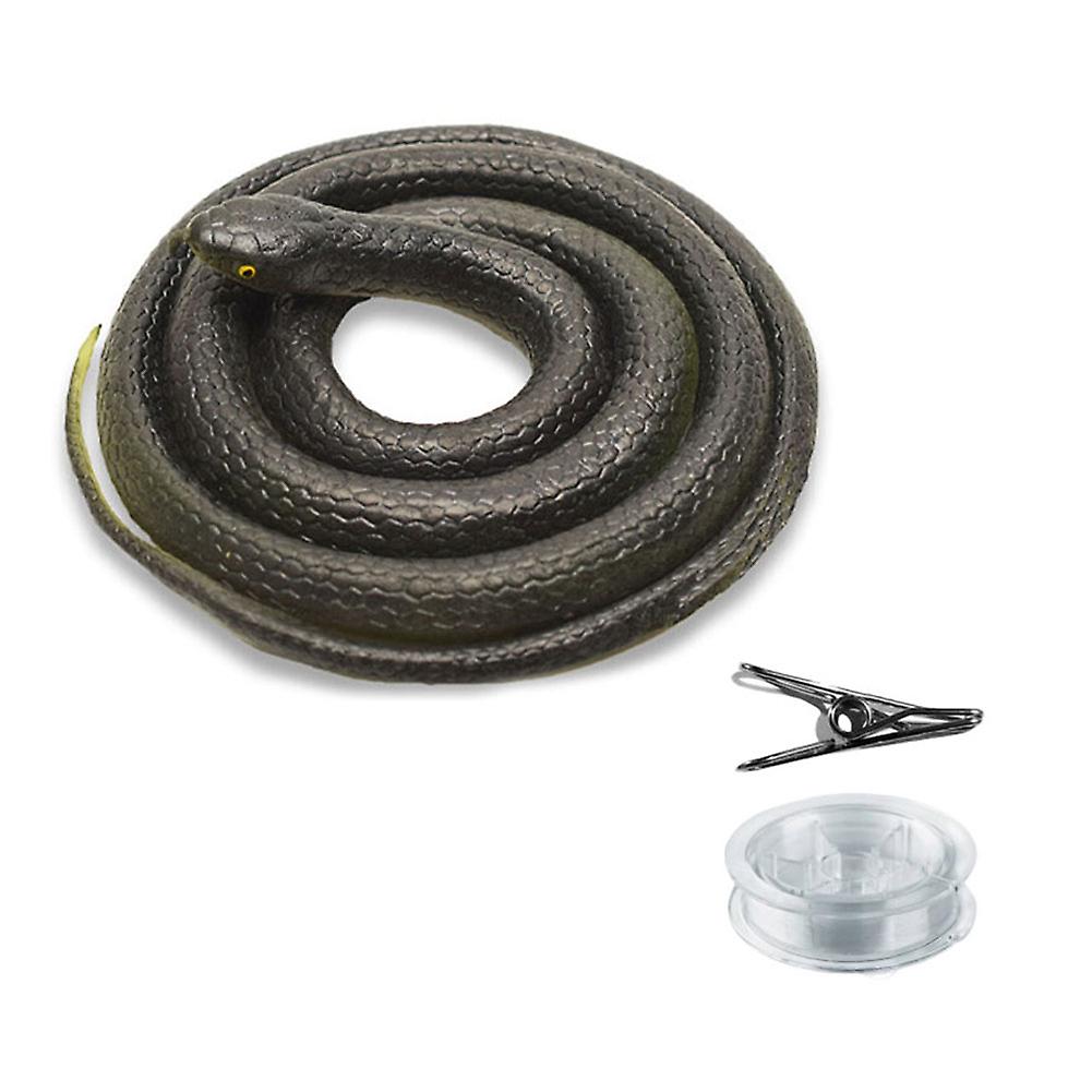 Snake Prank Toy with String Clip Teasing Friends Playthings for Party/Camping Use
