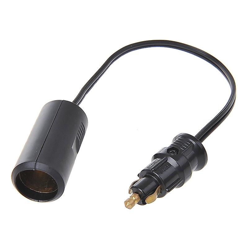 Adapter cable from DIN connector to cigarette lighter socket 25cm