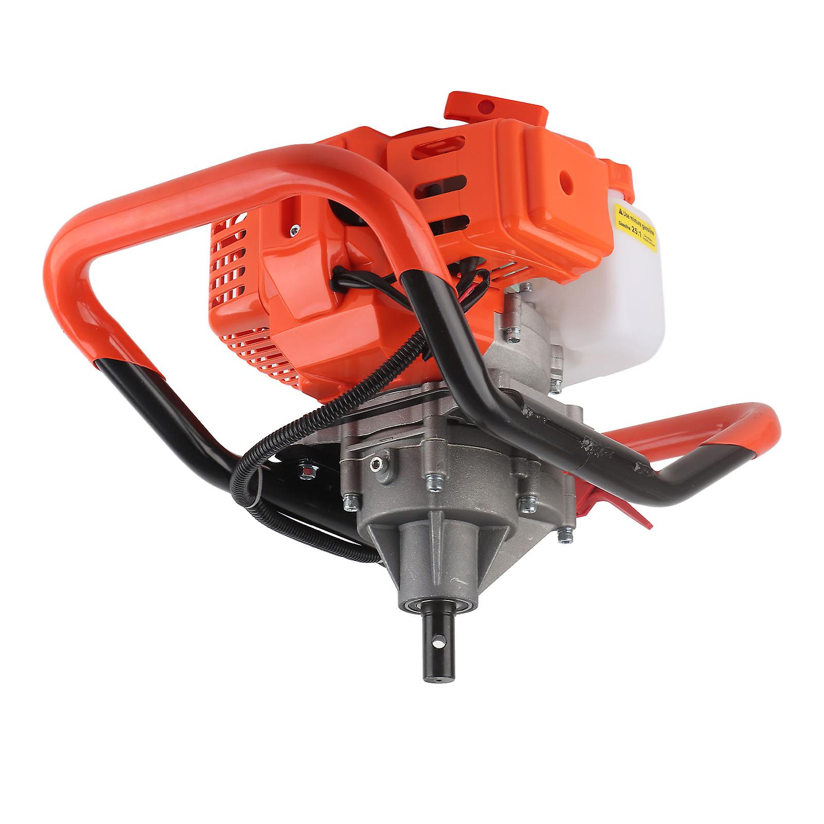 Earth Auger Post Hole Digger Gas Powered Borer Fence Ground Drill 7500RPM