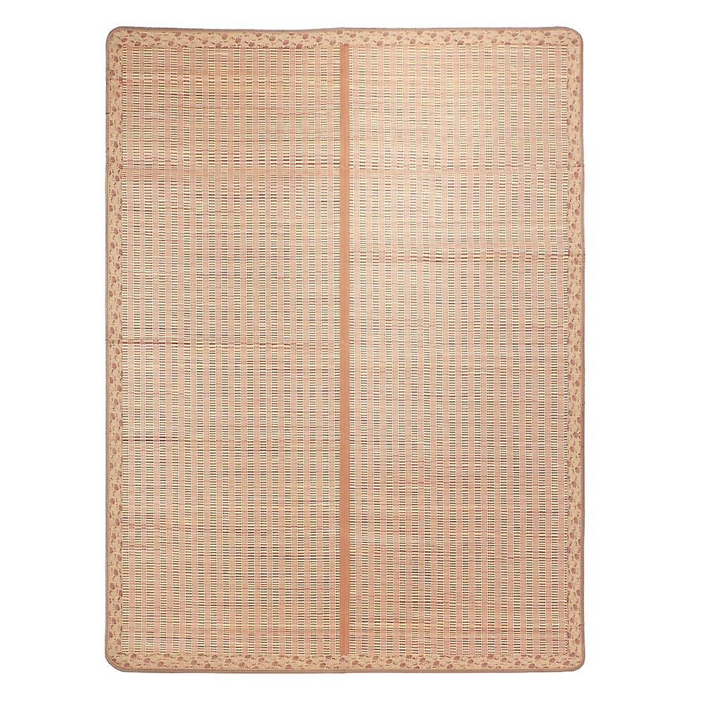 Bamboo Mat Double‑Sided Foldable Cool Pad Summer Sleeping Mat Mattress for Kid Elderly180x195cm