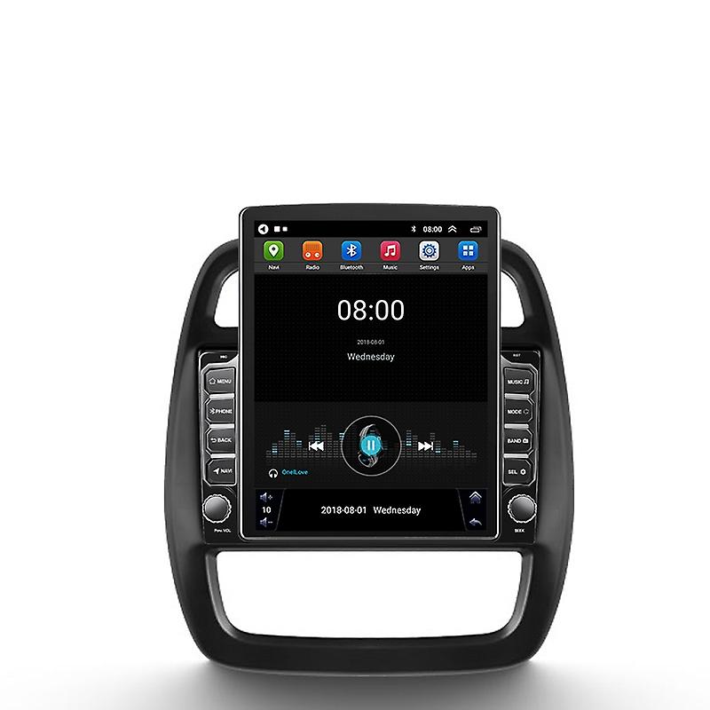 Carplay Auto For Renault KWID K-ZE Dacia Spring 2015- 2019 Navigation GPS For Tesla Style 9.7 Inch