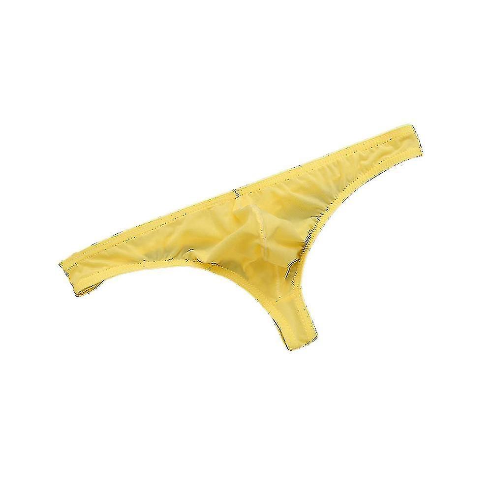 Hommes Ultrathin Taille Basse T-back Tstrings Sous-vêtements G-string Underpants Slips