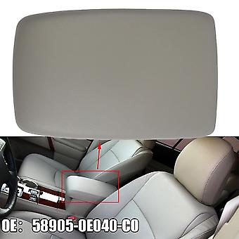 Fits 2008 2009 2010-2013 Toyota Highlander CENTER Console Lid armrest Cover Gray