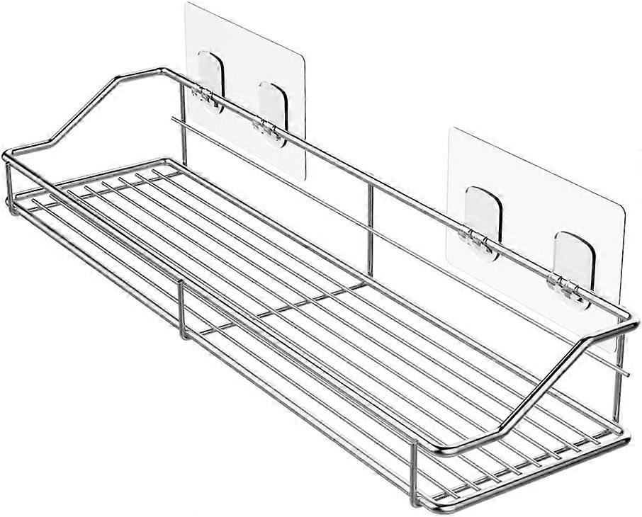 Serviteurs de Douche Panier tagre Organisateur de Salle de Bain Cuisine Spice Rack Acier Inoxydable SUS304 - sans Perage