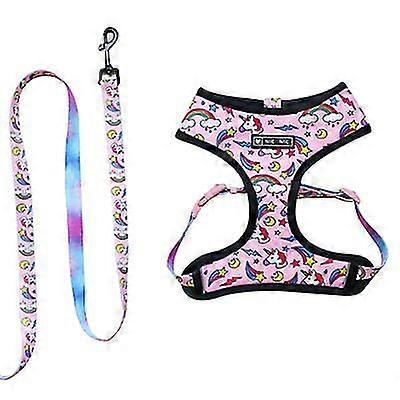 Leash + Outing Breathable Chest Strap ,for Small And Medium-sized Dogs