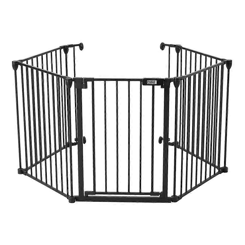 Foldable 5 Panel Metal Pet Playpen