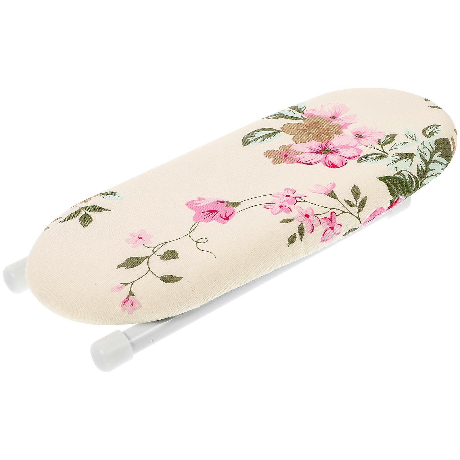 1Pc Mini Ironing Sleeve Rack Folding Ironing Board Ironing Tool (Random Color)