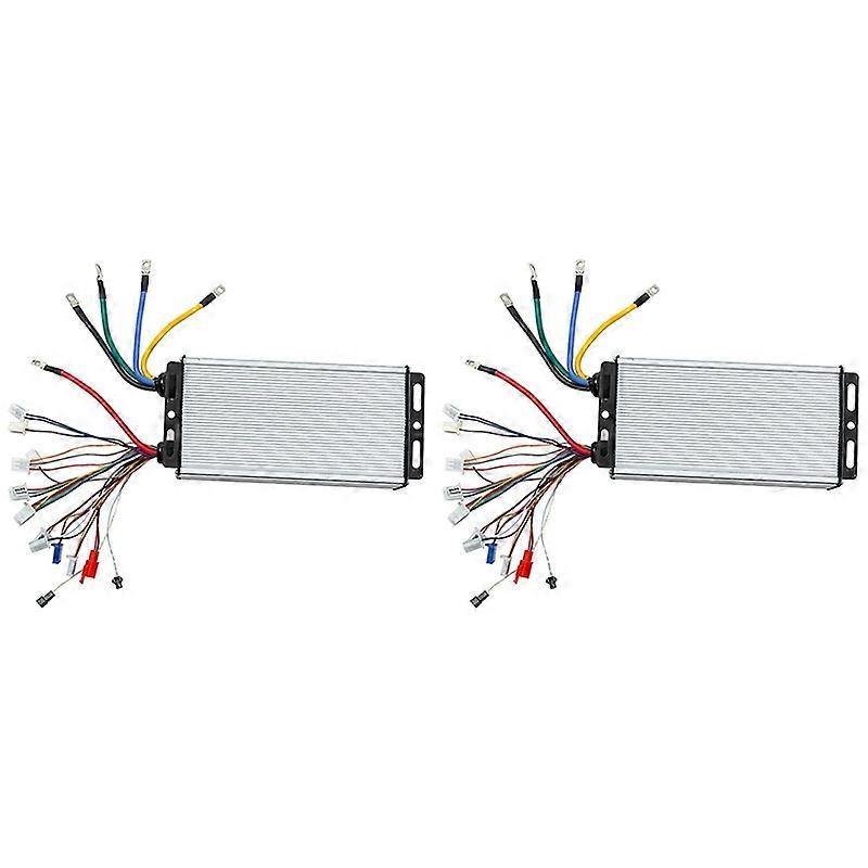 2x 48v 60v 72v 3000w Hub Motor Controller 24mos Max80a For Electric Bike E-scooter Motorcycle Bldc Motor Controller