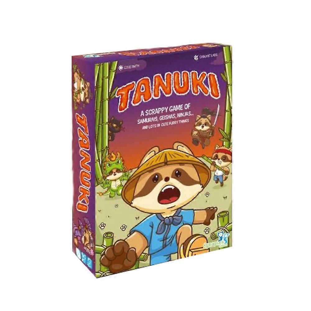Tanuki Take-That Card Game Non-stop Player Interaction 3-5 Players Ages 7+