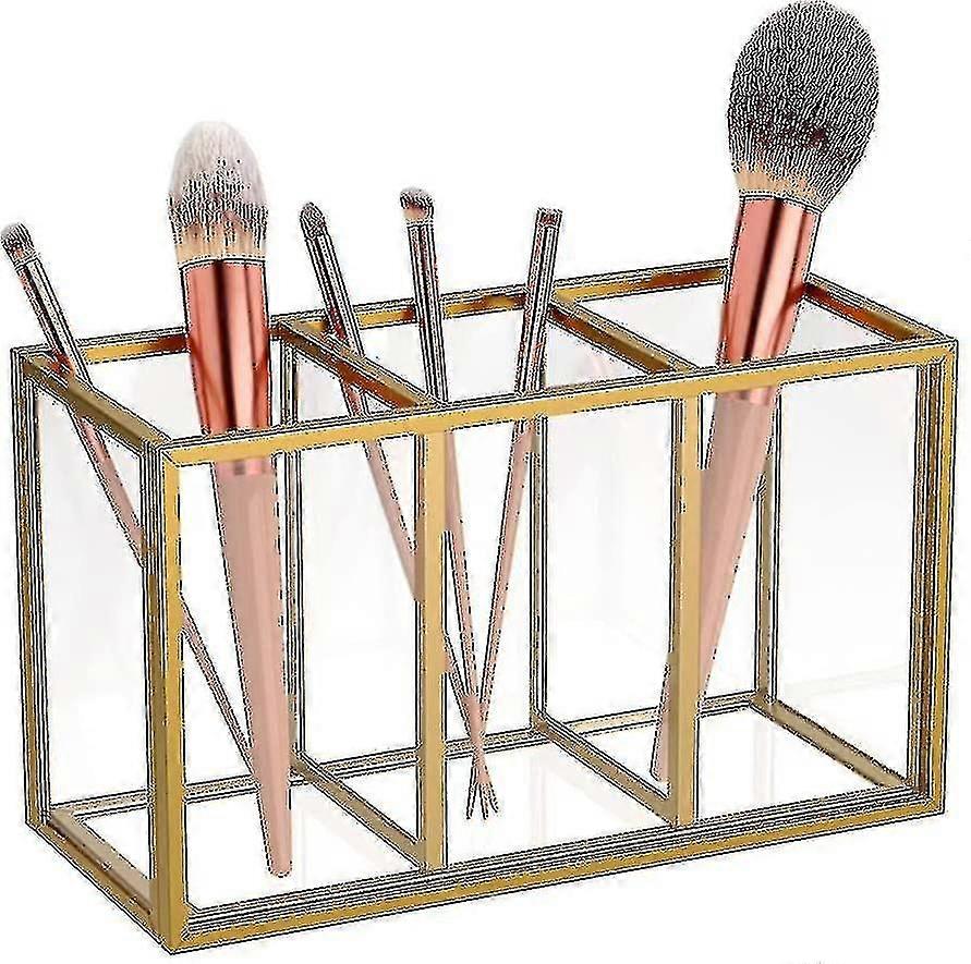 Gold Makeup Brush Holdera (hs)