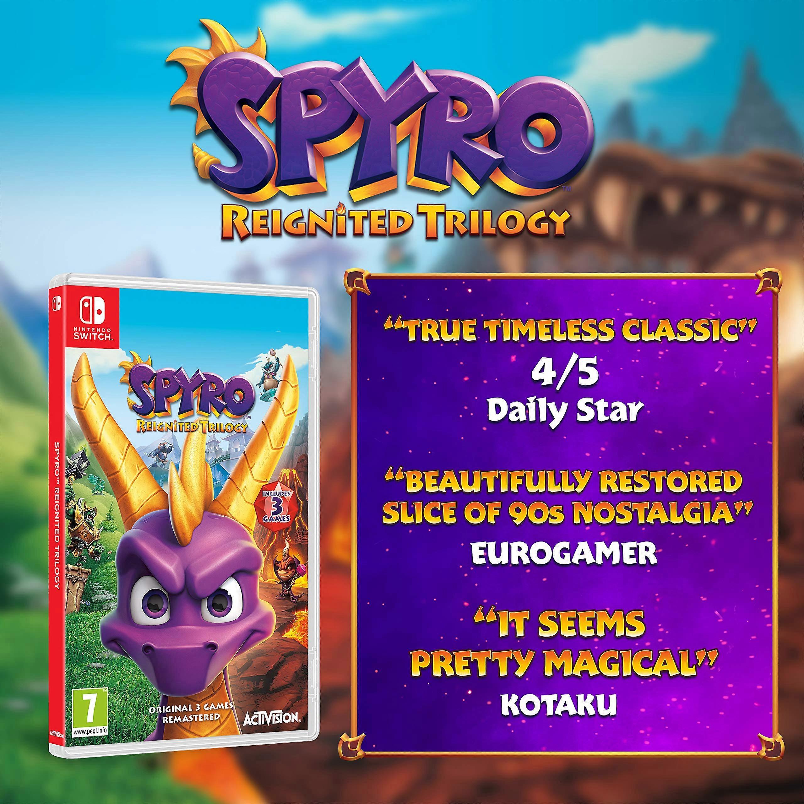 Spyro Reignited Trilogy (Nintendo Switch) - PAL - New & Sealed